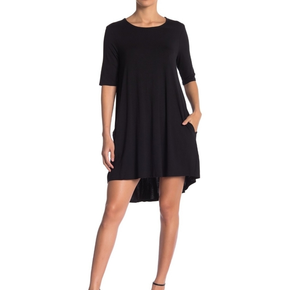 Philosophy Dresses & Skirts - Philosophy Apparel Elbow Sleeve Knit Swing Dress